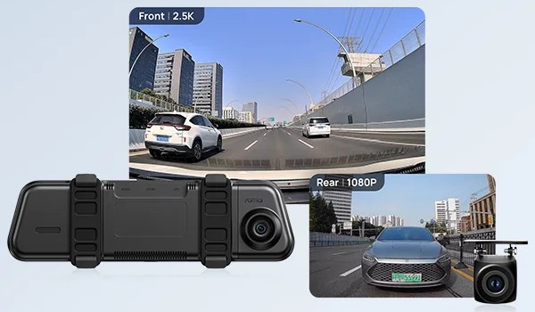 70mai s410 kamera do zrcátka kvalita obrazu evtech_cz